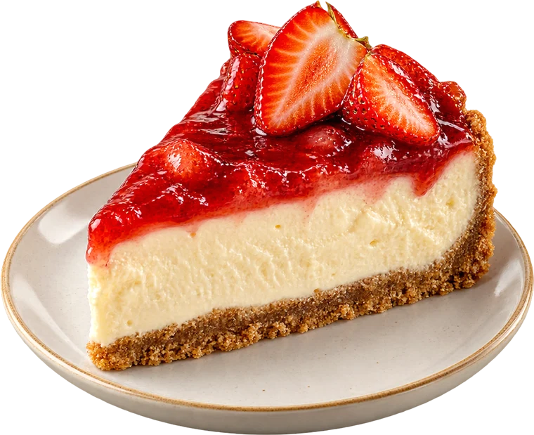 No-bake strawberry cheesecake