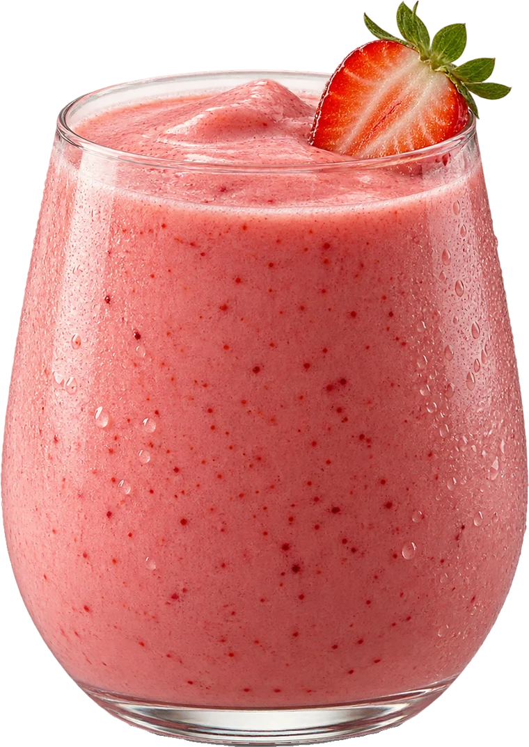 Strawberry banana smoothie